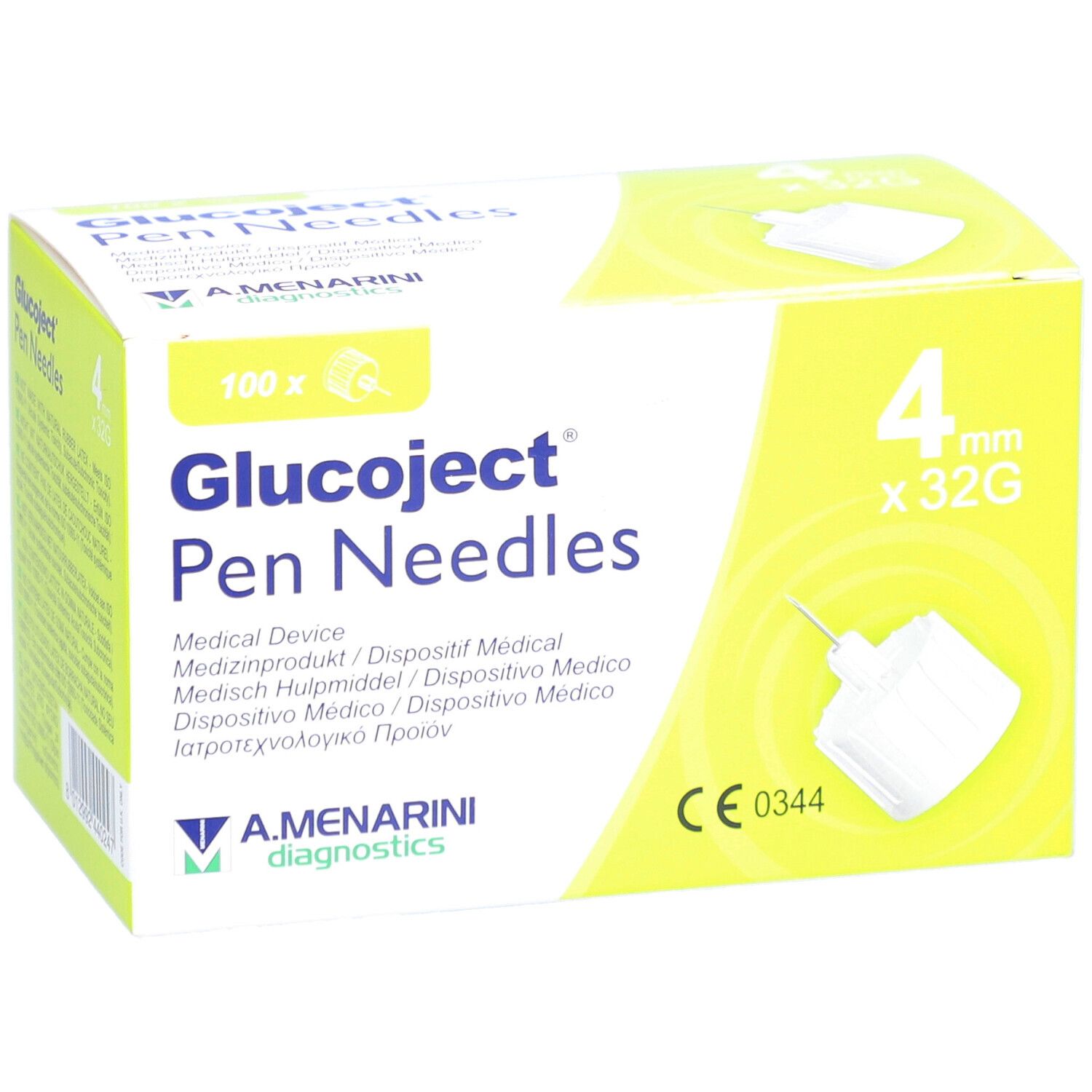 Glucoject® Pen Nadeln 4 mm 32G