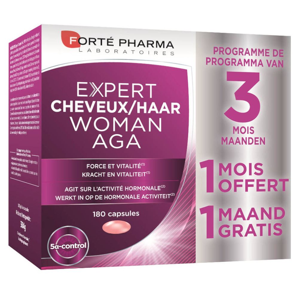 FORTÈ PHARMA Haar Woman AGA + 1 Monat GRATIS