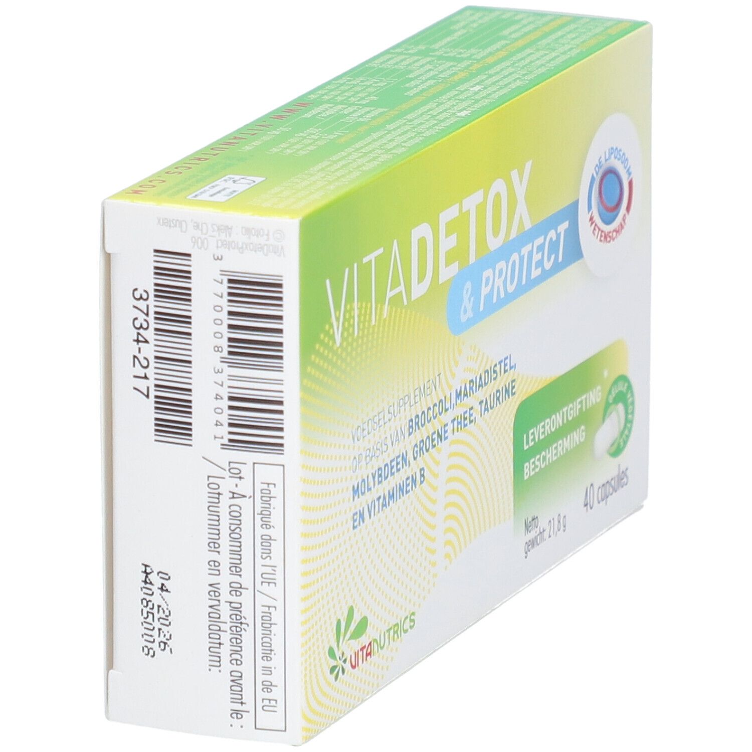 Vitanutrics VITADETOX & PROTECT - Complément alimentaire