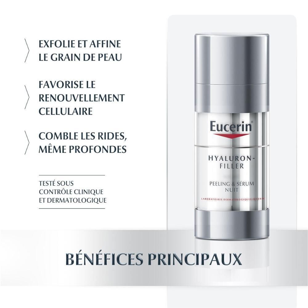 Eucerin® HYALURON-FILLER Peeling & Sérum Nuit