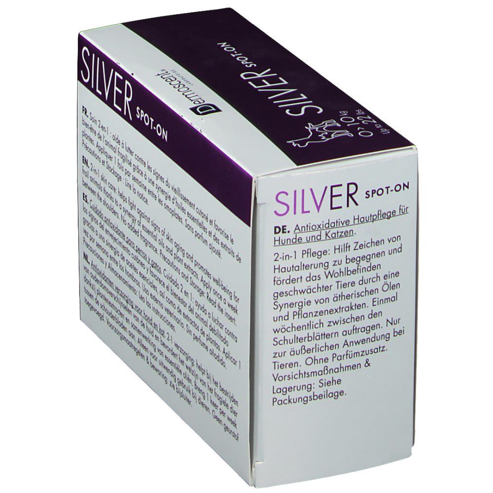Dermoscent® Silver Spot-On für Hunde & Katzen 0-10 kg