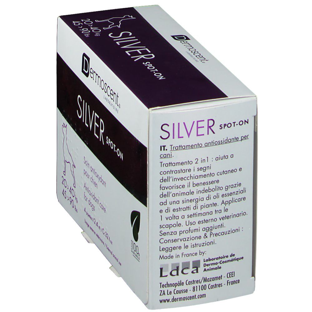 Dermoscent® Silver Spot-On für Hunde 20-40 kg