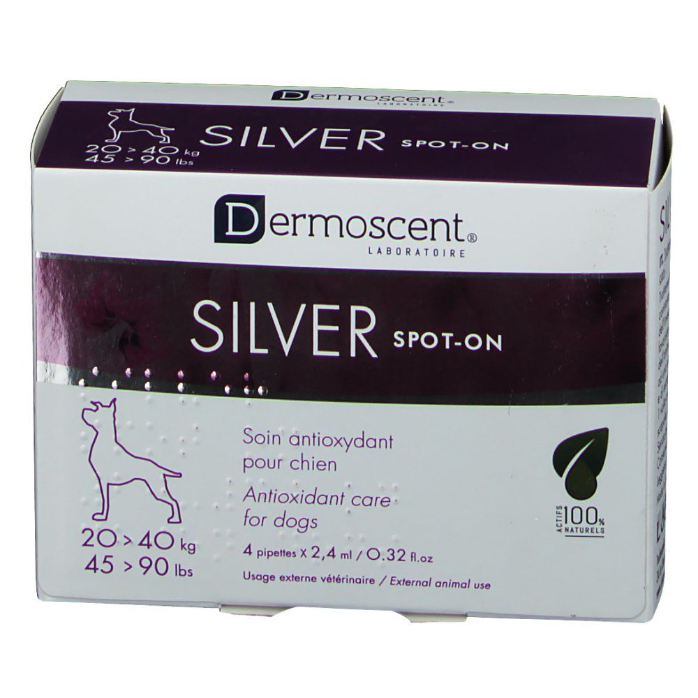 Dermoscent® Silver Spot-On für Hunde 20-40 kg