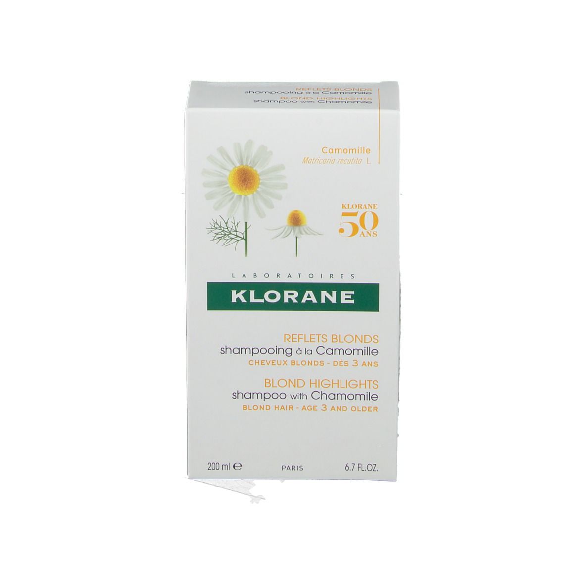 KLORANE Shampoo mit Kamillenextrakt + KLORANE nährende Körperlotion Yuzuwasser