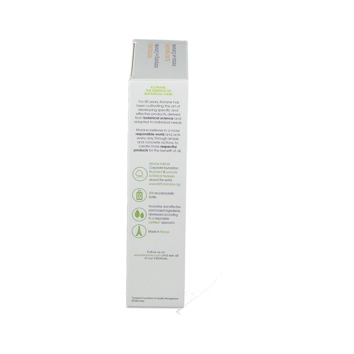 KLORANE Shampoo mit Kamillenextrakt + KLORANE nährende Körperlotion Yuzuwasser