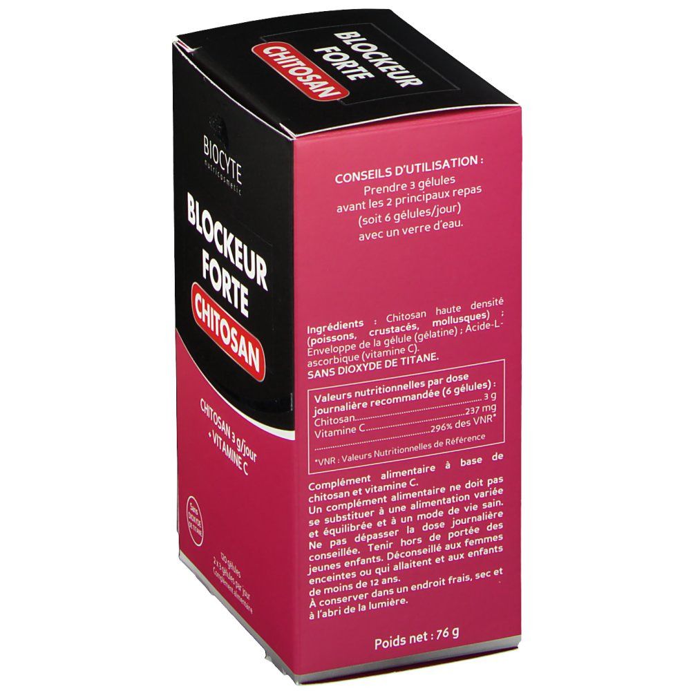Biocyte® Blockeur Forte Chitosan