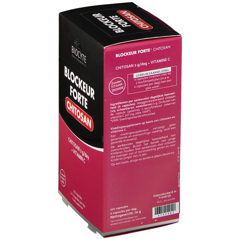 Biocyte® Blockeur Forte Chitosan
