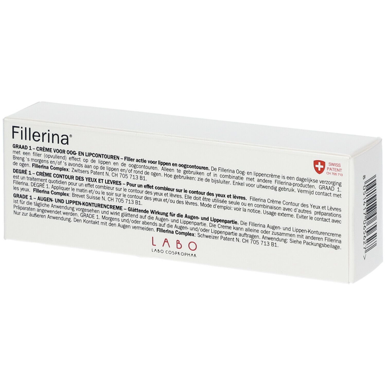 Fillerina Augen- und Lippencreme Grad 1