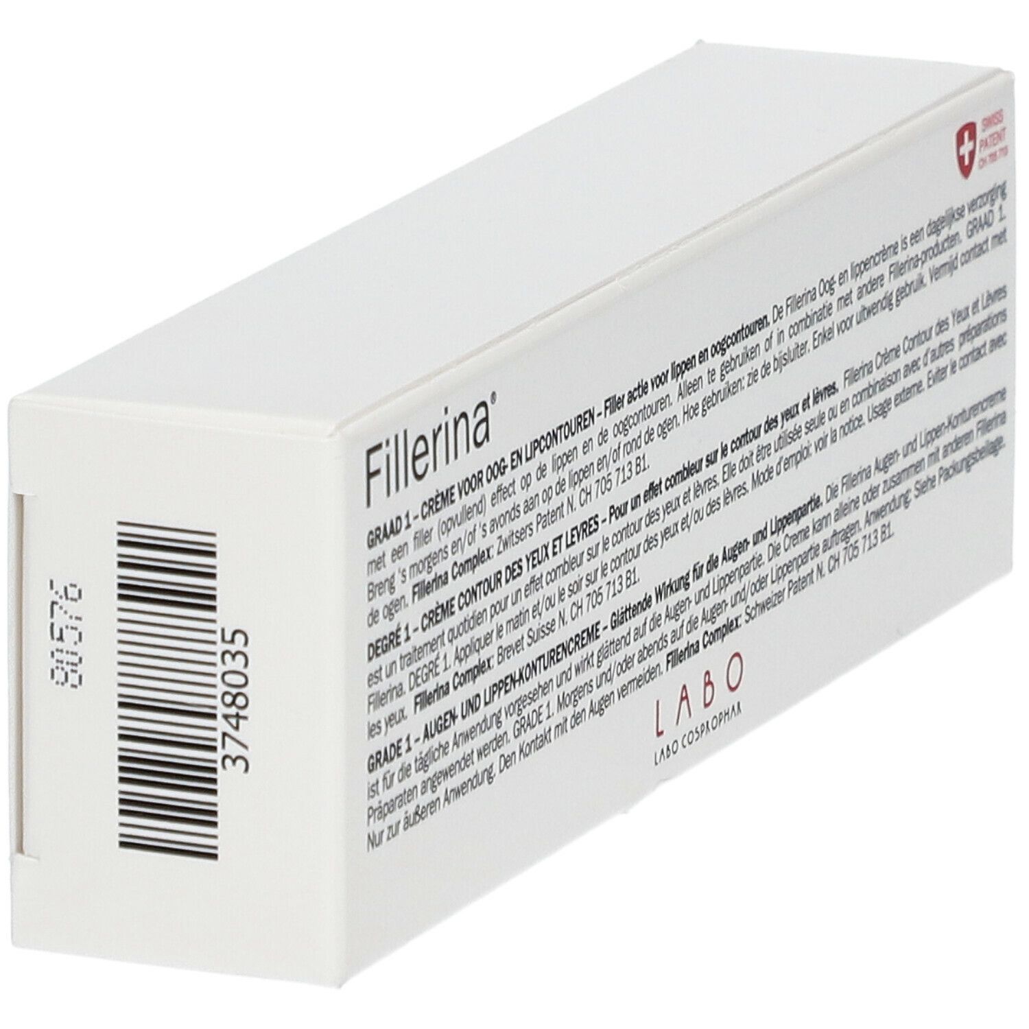 Fillerina Augen- und Lippencreme Grad 1