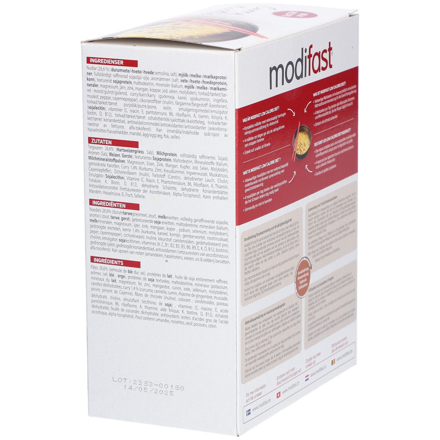 Modifast® Intensive Weight Nudelsuppe Curry Geschmack