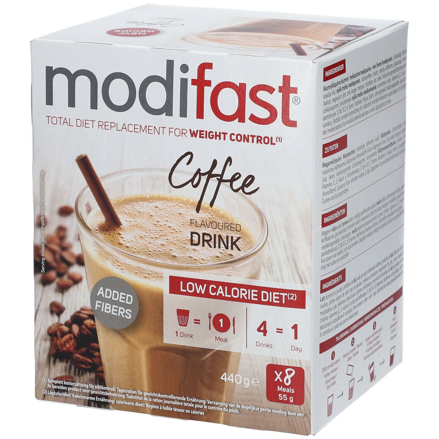 Modifast® Intensive Weight Loss Milchshake Kaffe-Geschmack