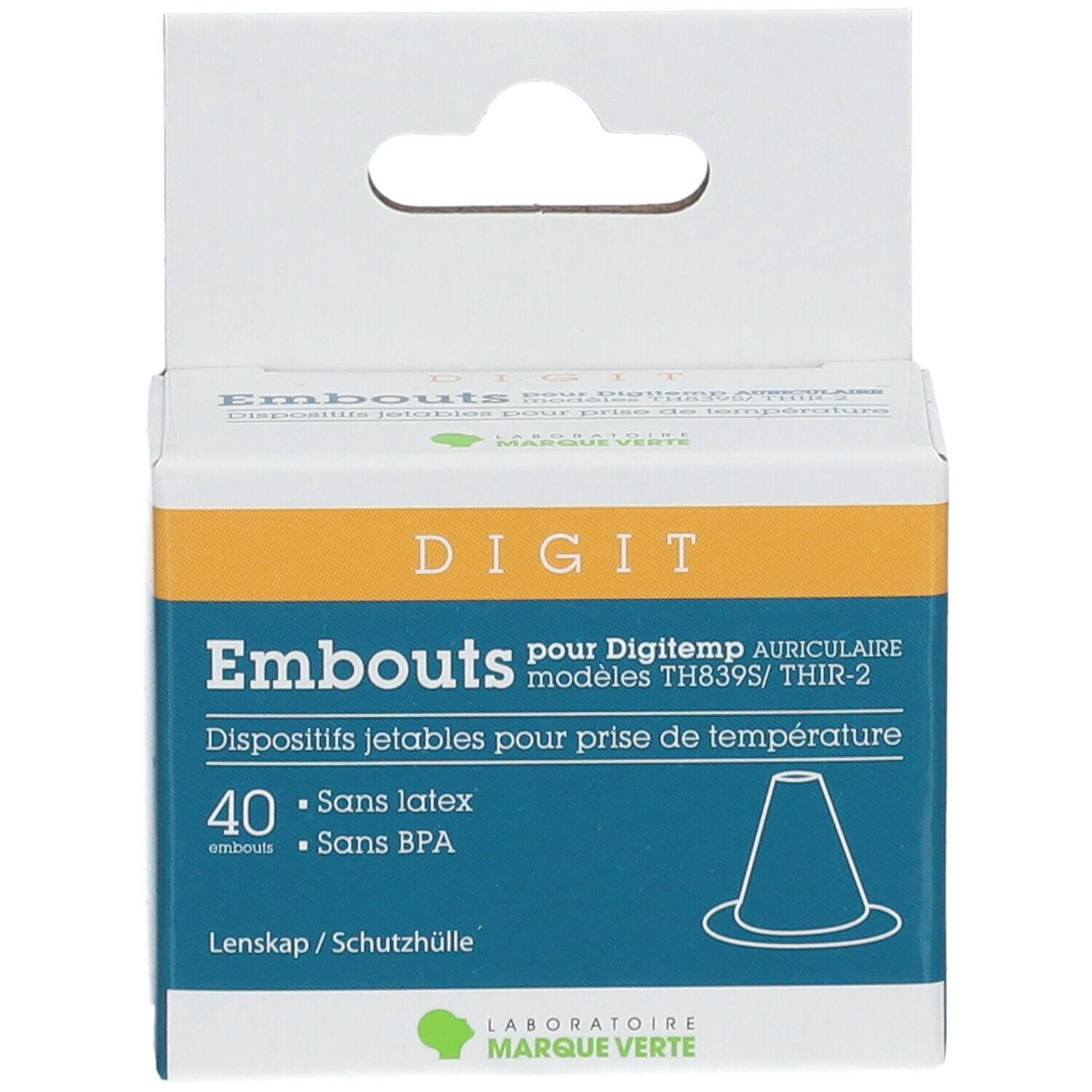 Embouts pour thermomètre auriculaire Digitemp