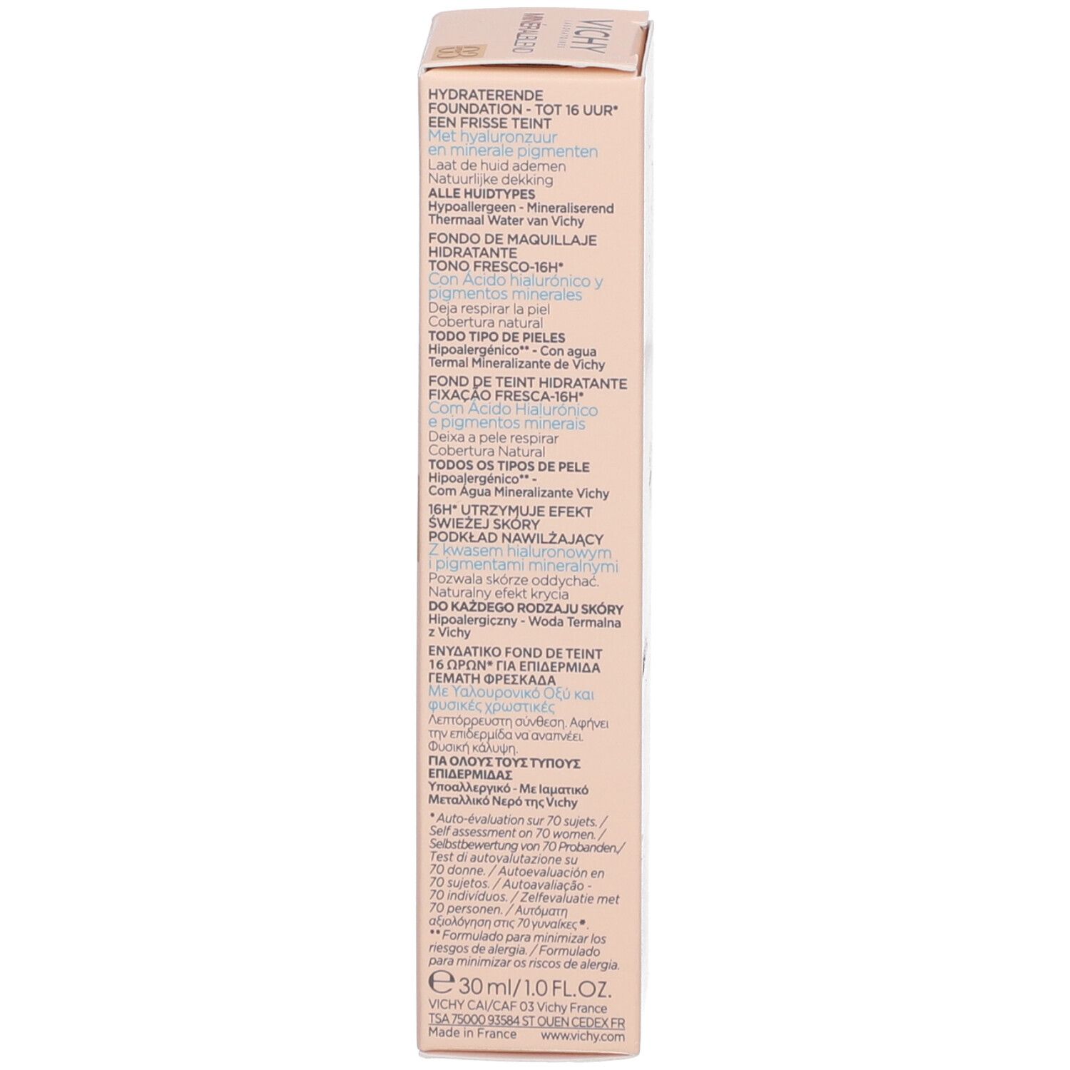 VICHY Minéralblend Make-up Fluid 03 gypsum