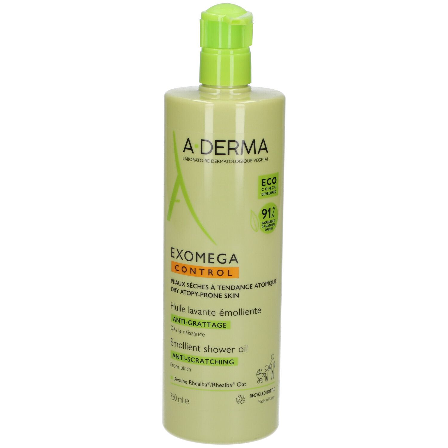A-DERMA EXOMEGA CONTROL Geschmeidigmachendes Duschöl