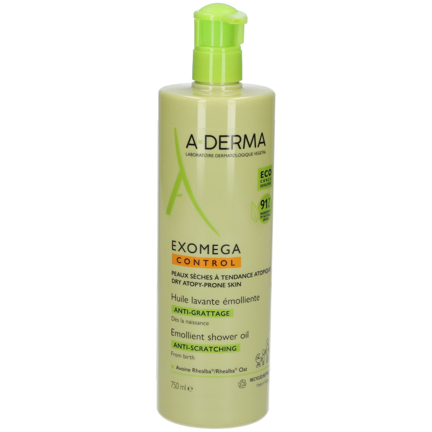 A-DERMA EXOMEGA CONTROL Geschmeidigmachendes Duschöl