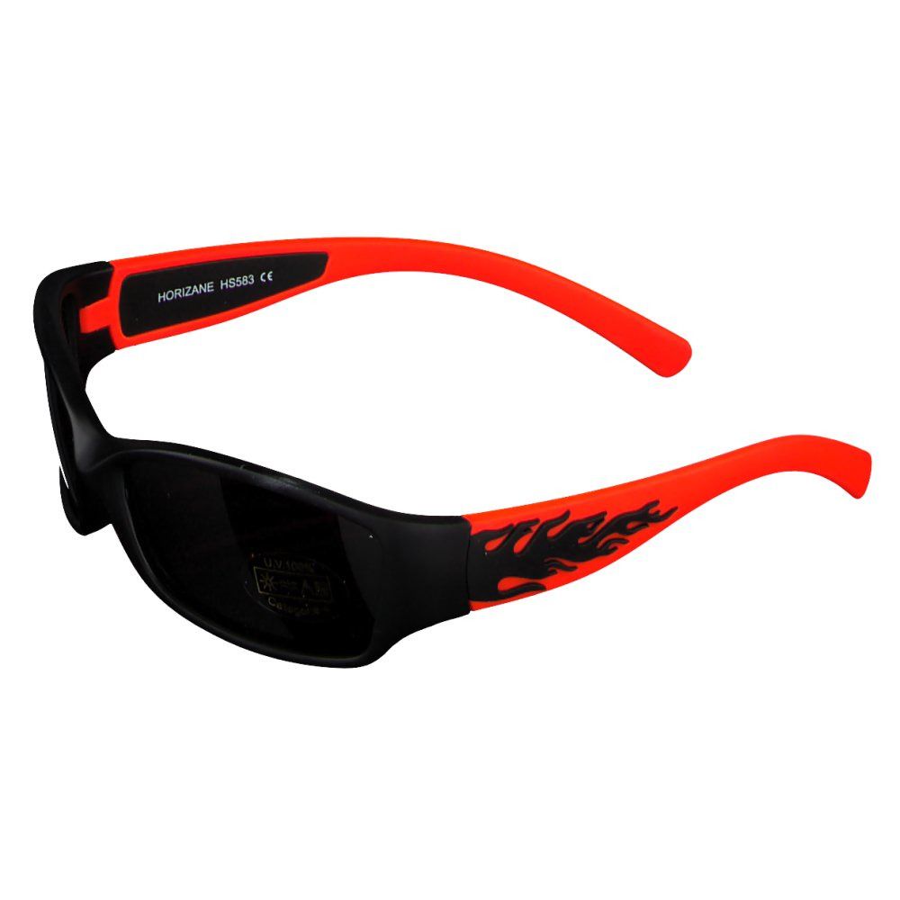 HORIZANE Optical Sonnenbrille Flammenorange 4-6 Jahre