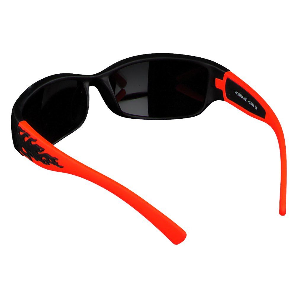 HORIZANE Optical Sonnenbrille Flammenorange 4-6 Jahre