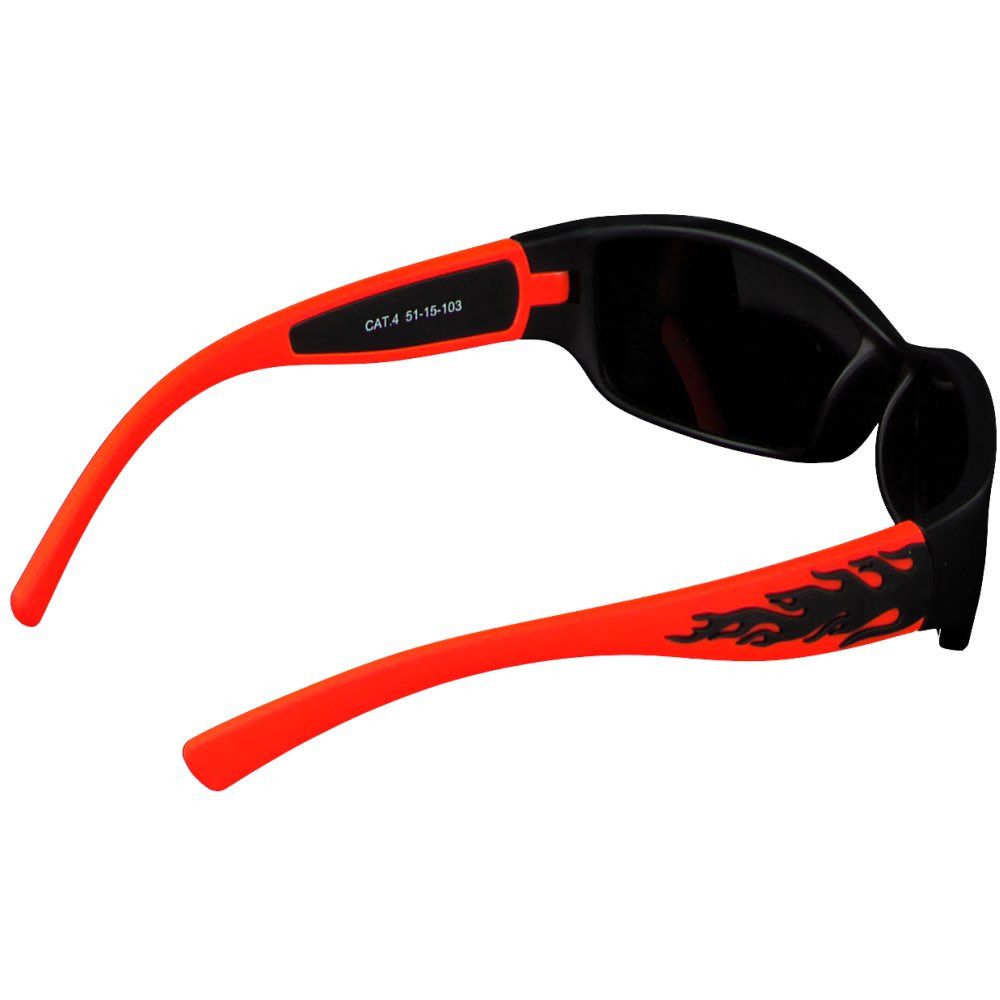HORIZANE Optical Sonnenbrille Flammenorange 4-6 Jahre