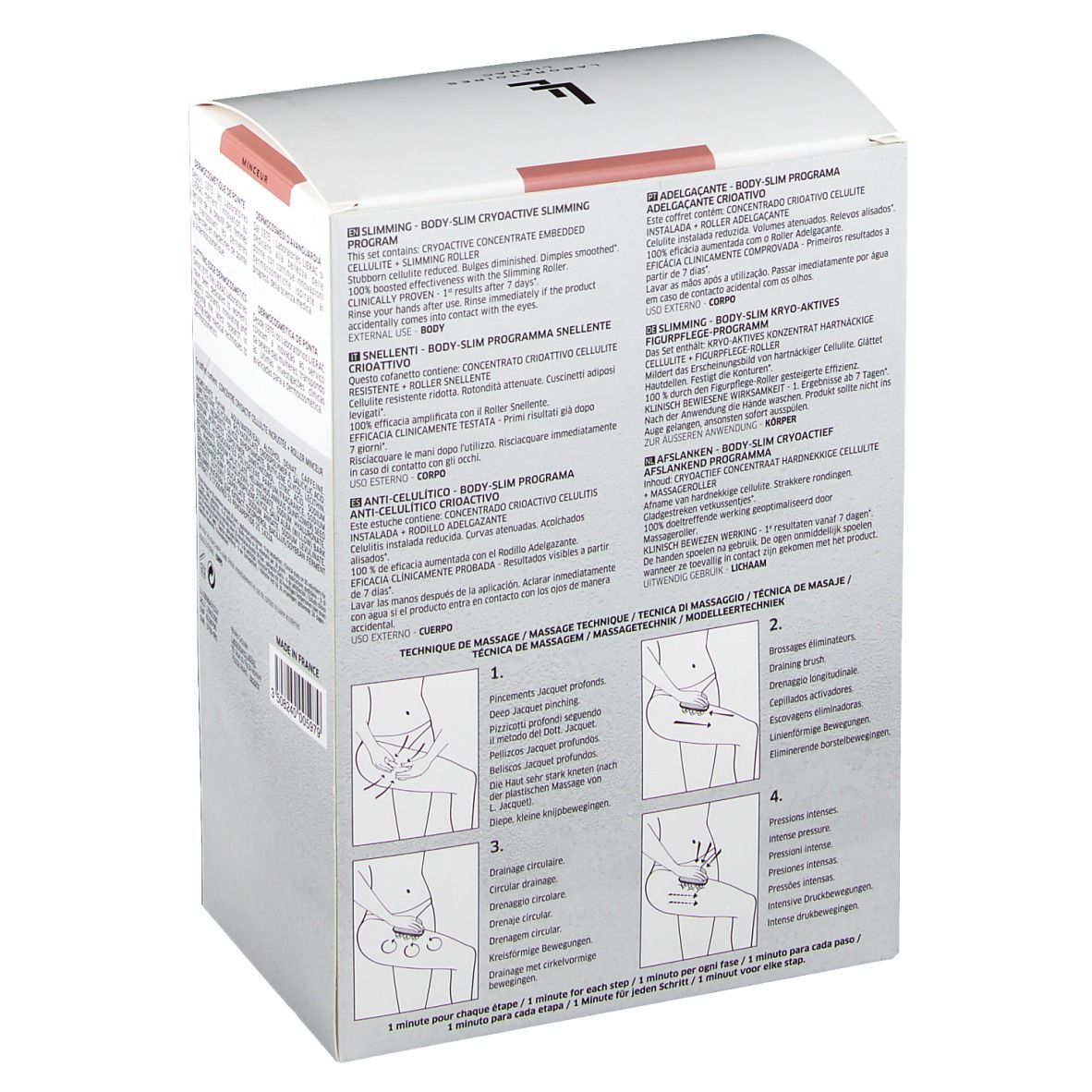 LIERAC BODY-SLIM Kryoaktives Cellulite-Programm