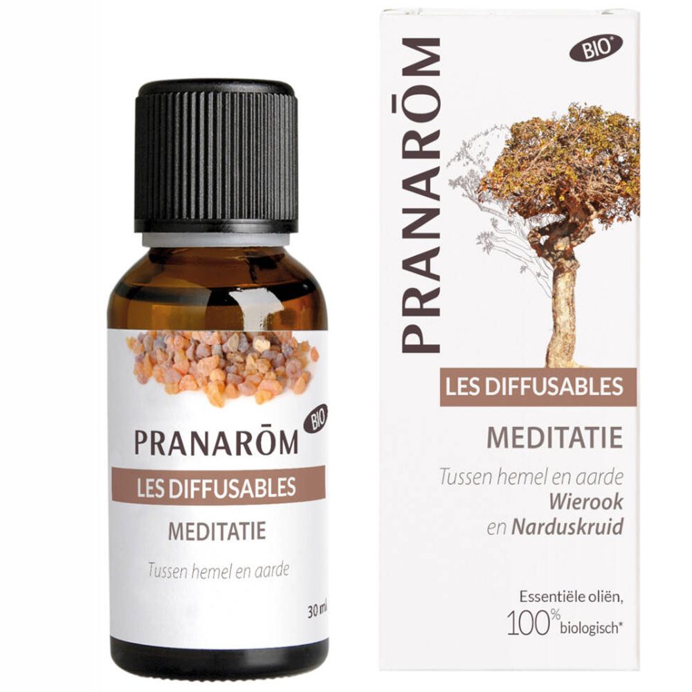 Pranarôm Les Diffusables Méditation Encens et Nard - Quintessence sacrée Bio