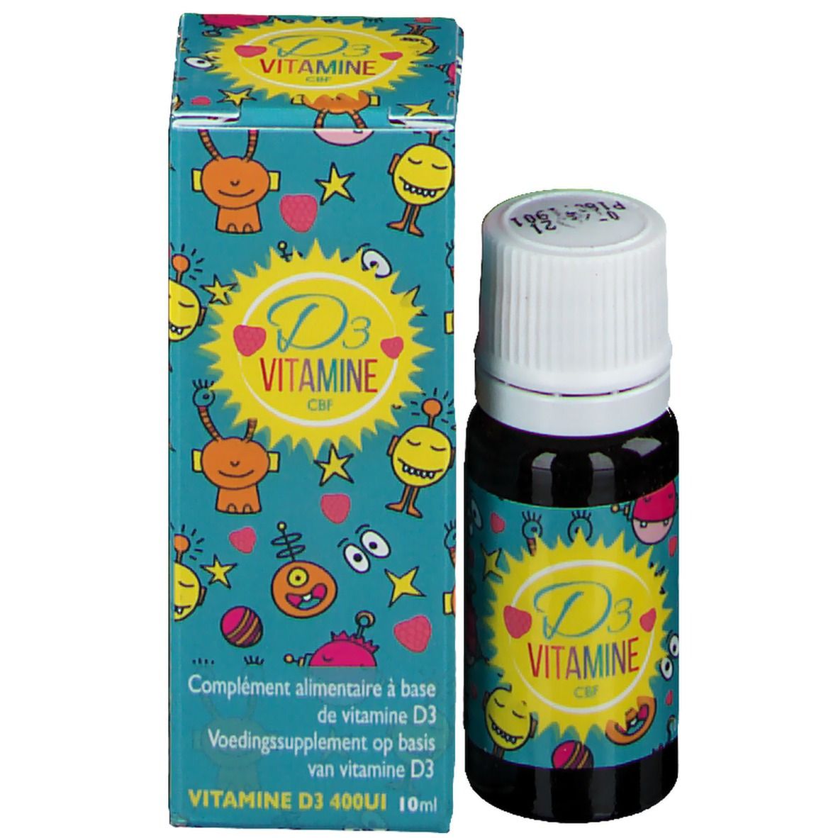 CBF Vitamine D3 400 UI Gouttes