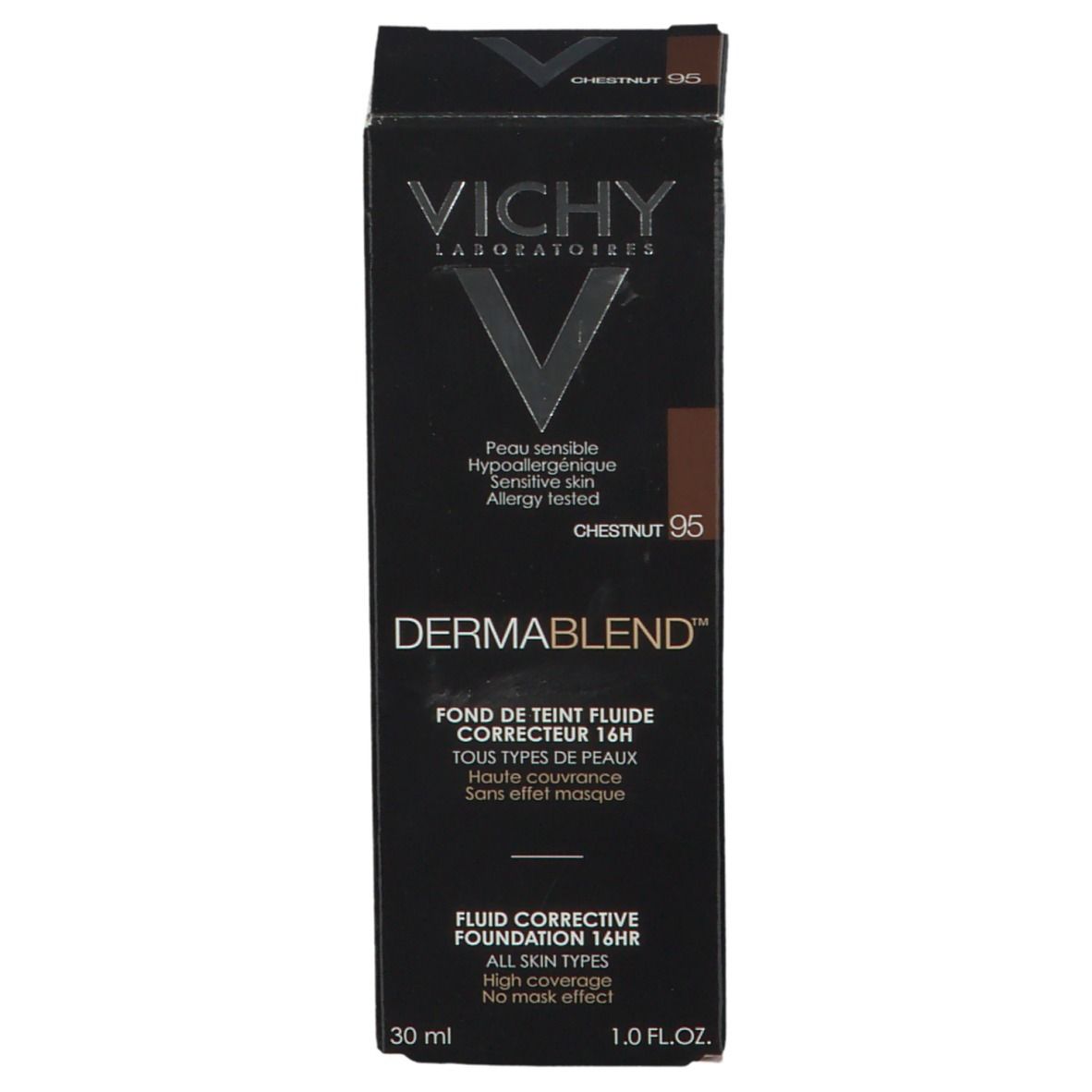 VICHY Dermablend Fond de teint fluide correcteur 95 Chestnut