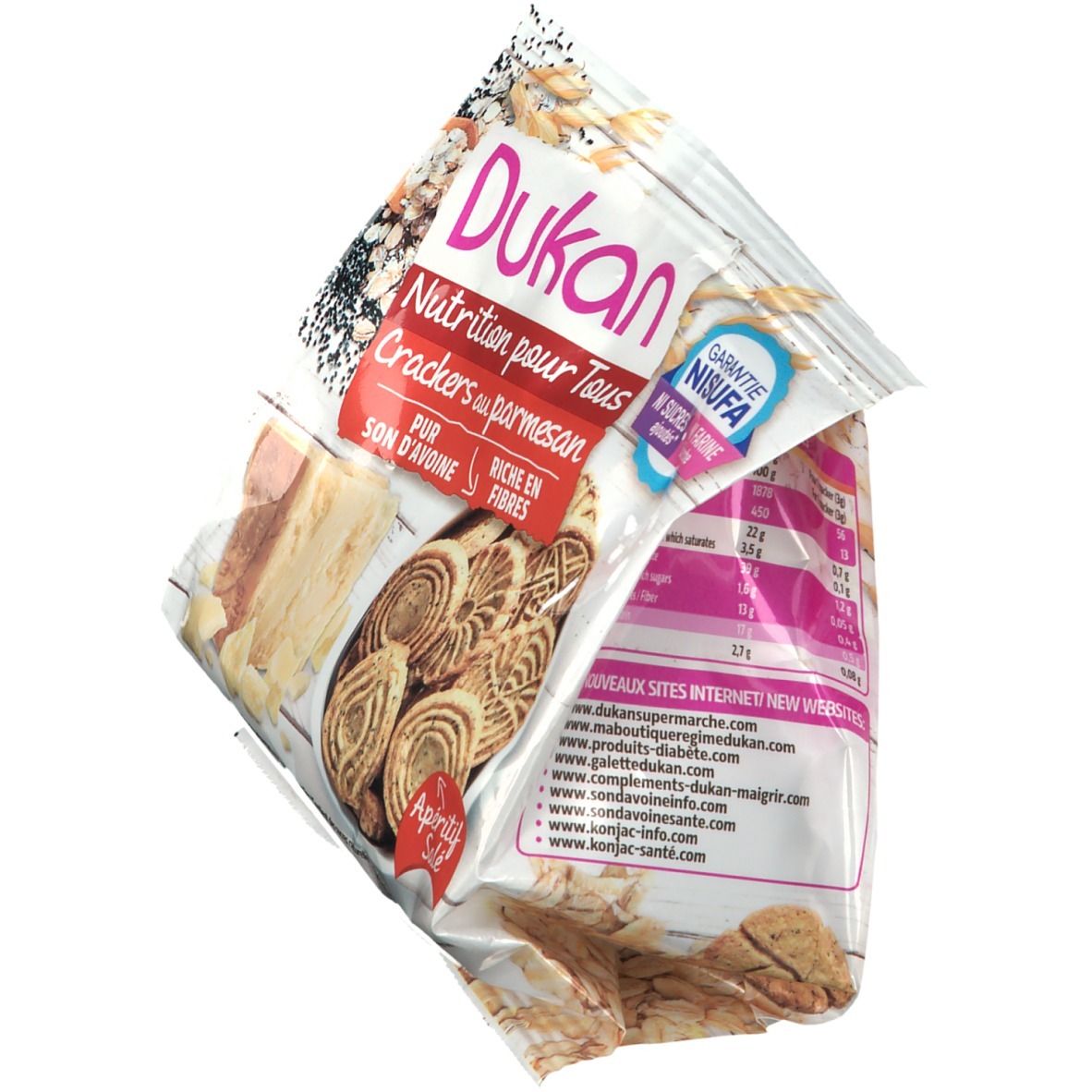 Dukan® Parmesan und Getreide Kekse