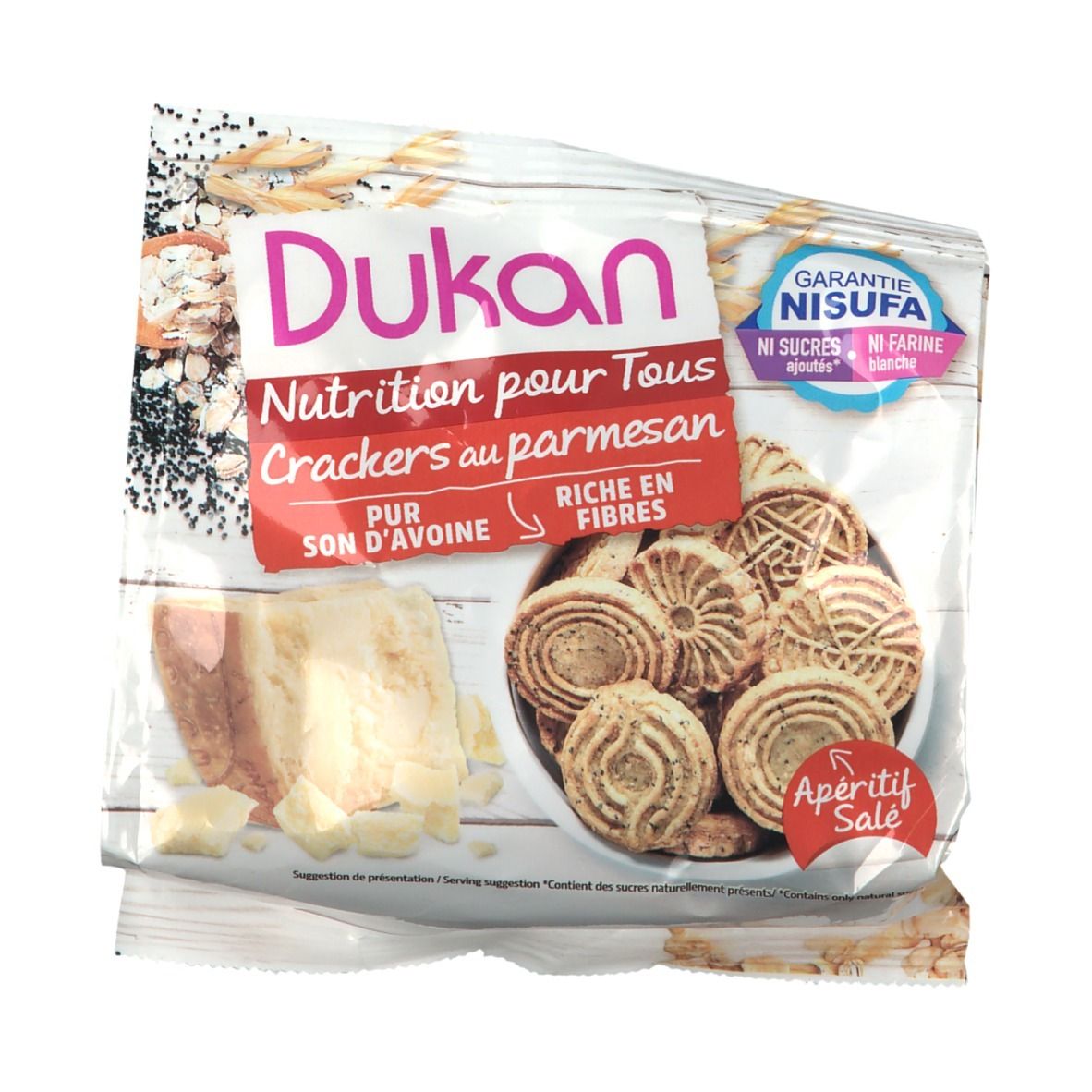 Dukan® Parmesan und Getreide Kekse
