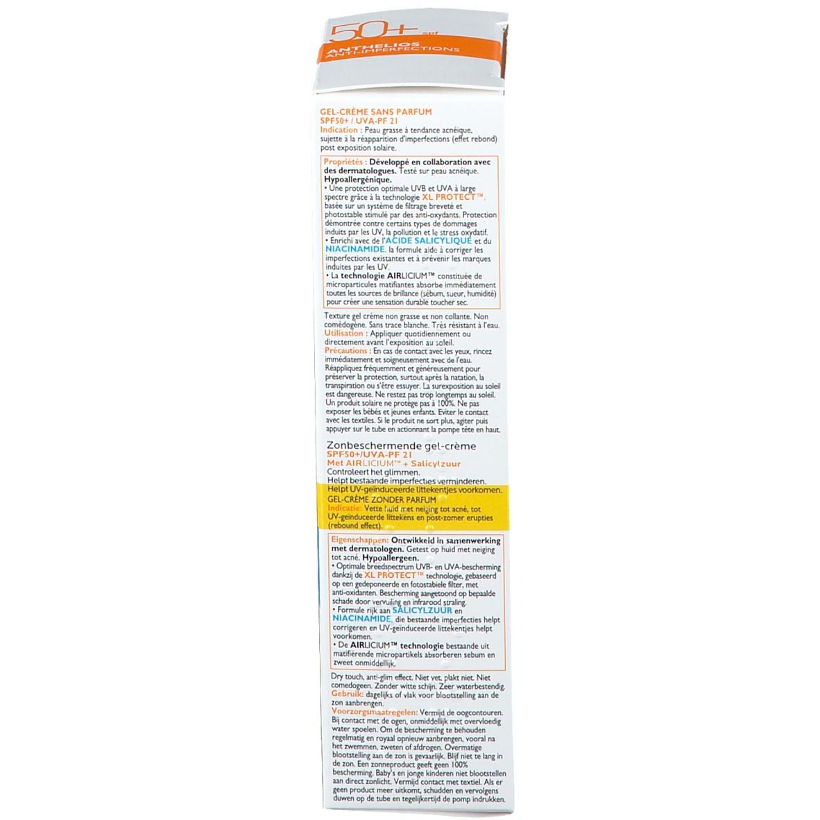 La Roche Posay ANTHELIOS ANTI-IMPERFECTIONS LSF 50+