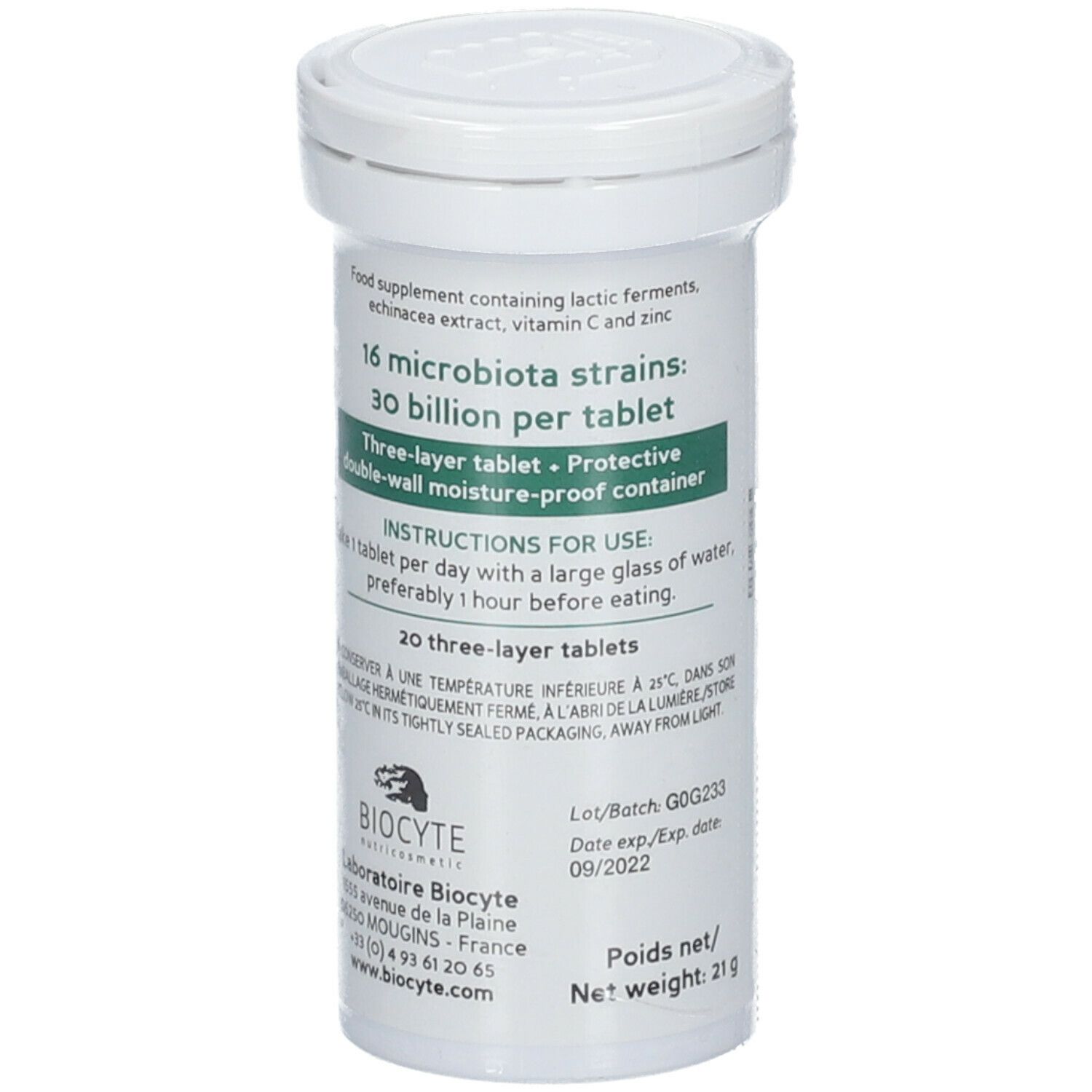 Biocyte® MICROBIOTE IMMUNITÈ