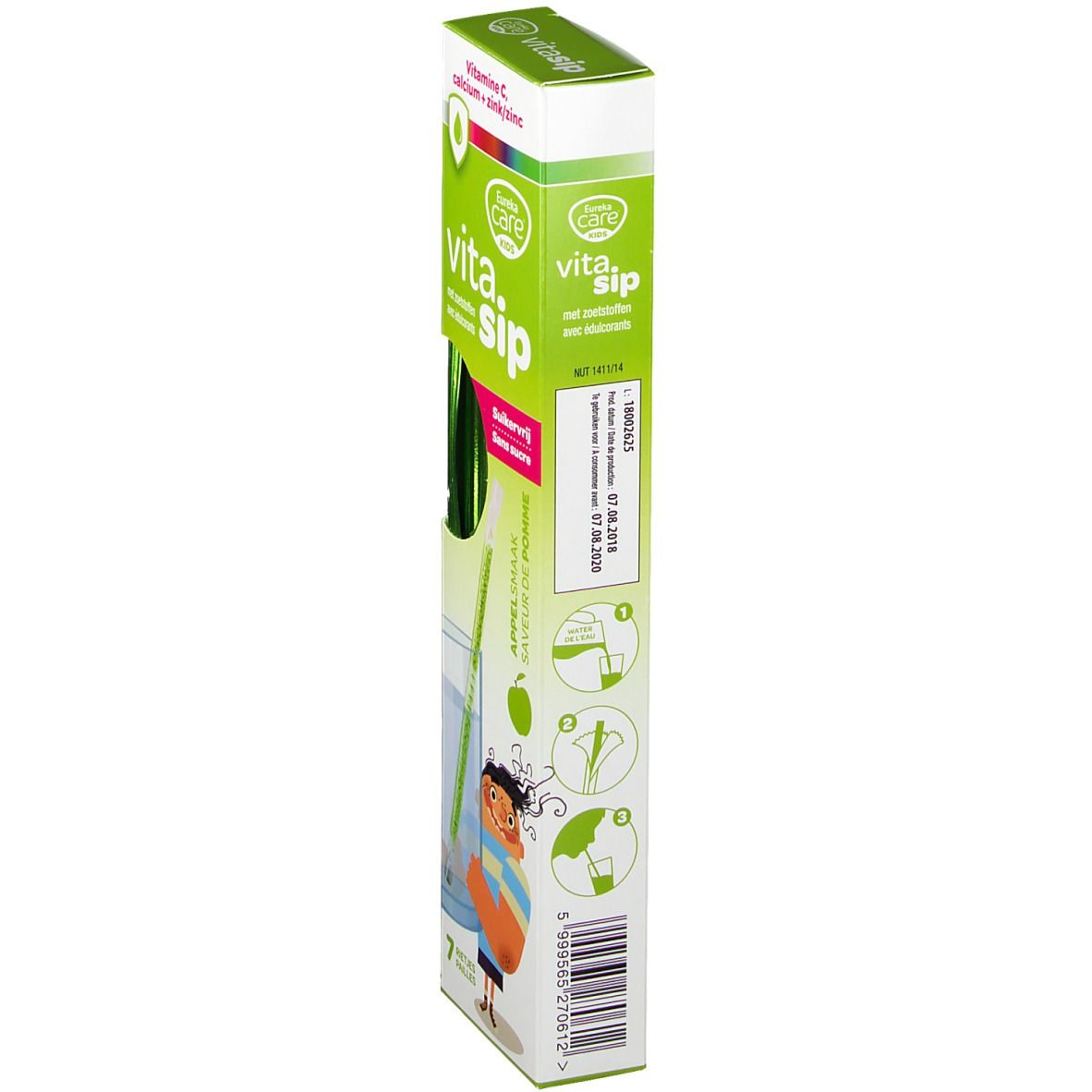 Eureka Care® Vitasip Vitamin C, Calcium + Zink