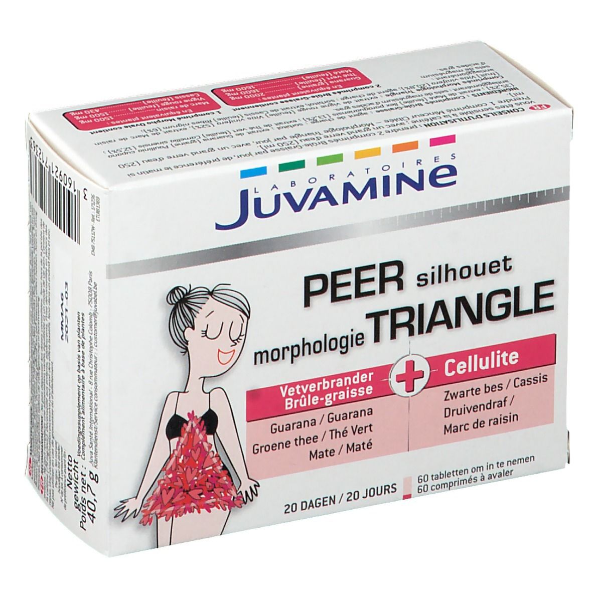 Juvamine Fettverbrennung und Cellulite