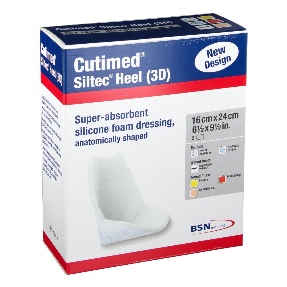 CUTIMED® Siltec® Heel 3D 16 x 24 cm