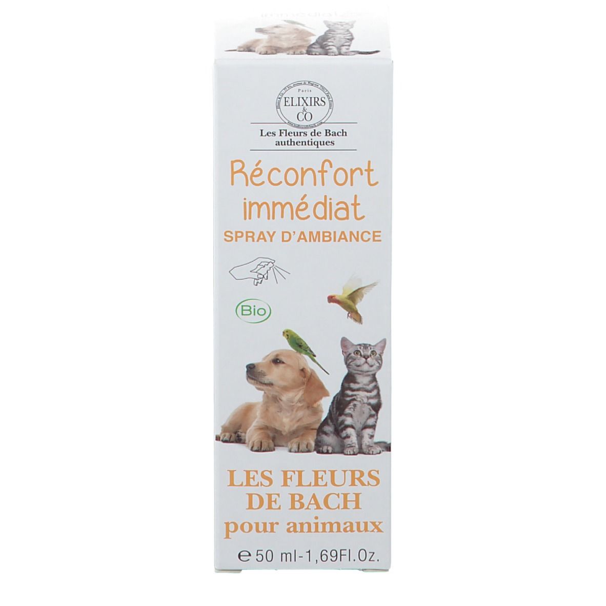 Elixirs & Co Les Fleurs Bachblüten Beruhigungsspray für Tiere