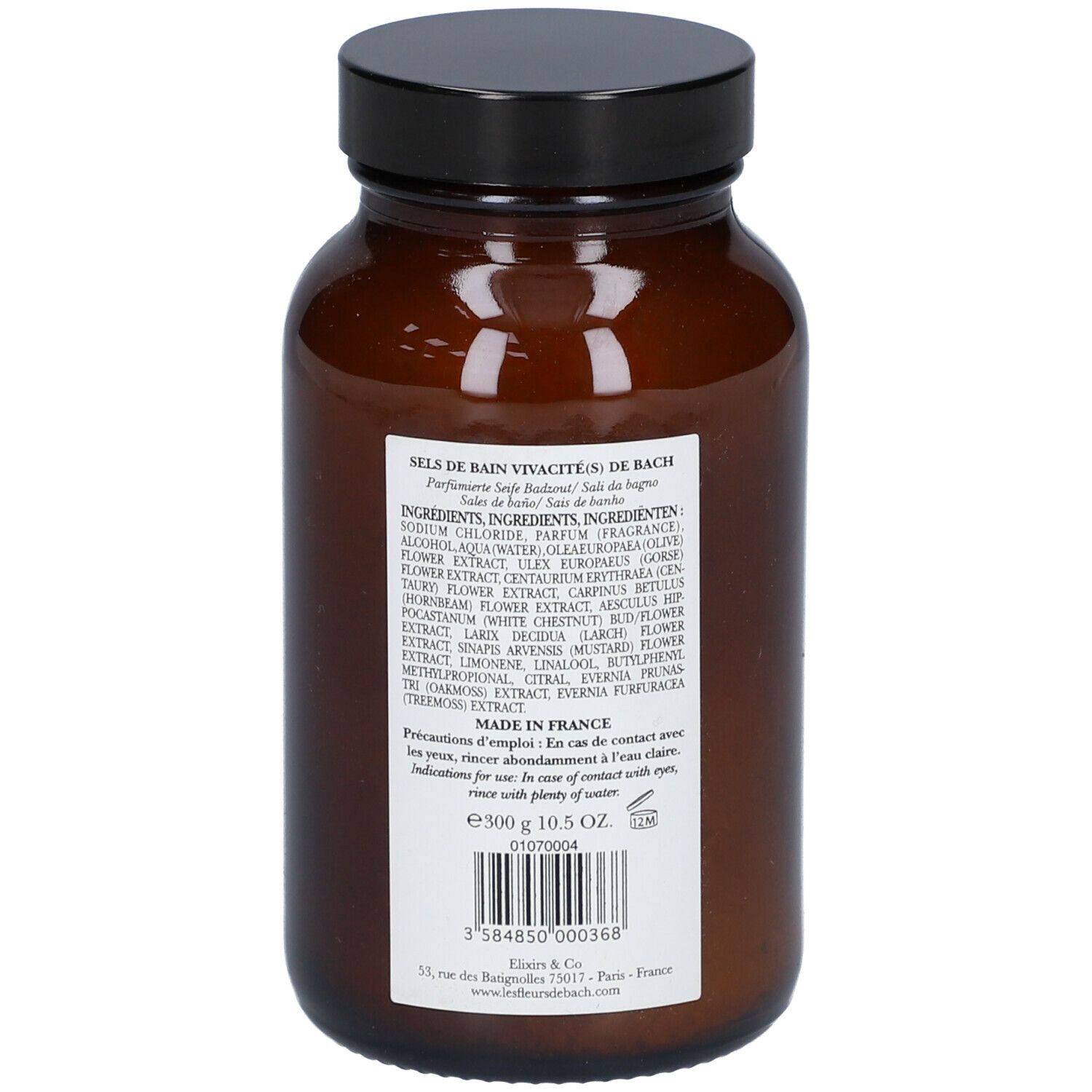 ELIXIRS & CO Les Fleurs de Bach Anti-Stress Badesalz