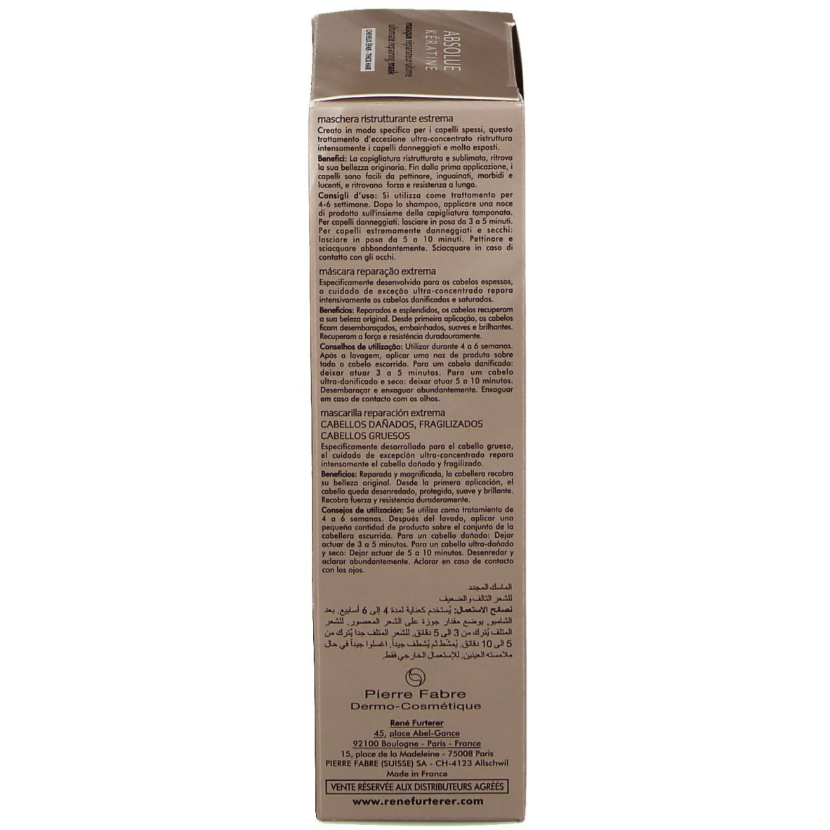RENE FURTERER Absolue Kératine Ultrimative Reparaturmaske