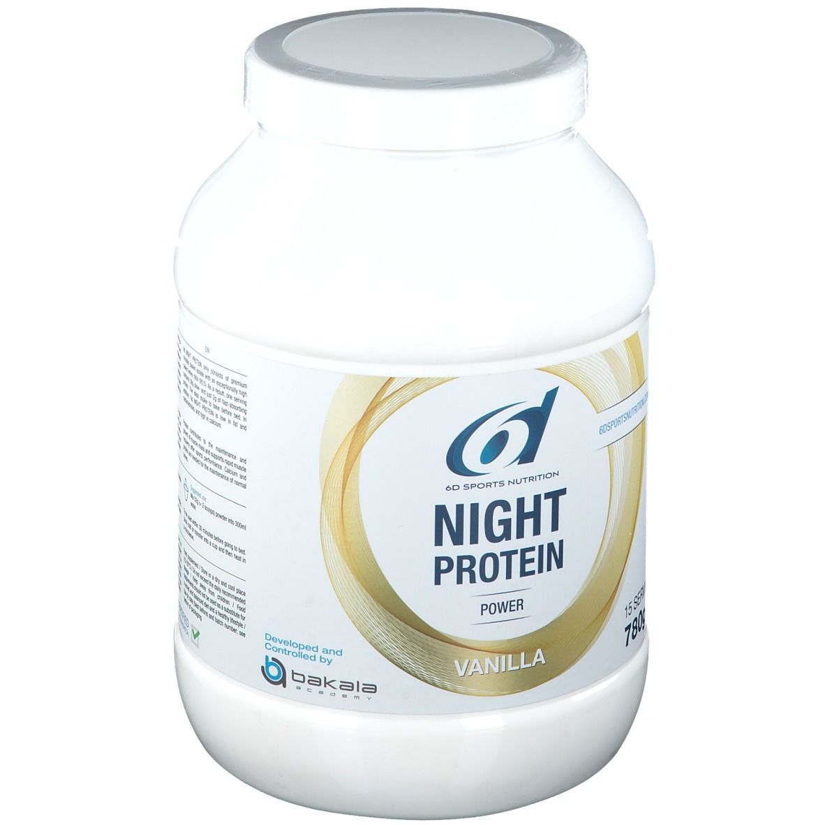 6D Sports Nutrition Night Protein Vanille