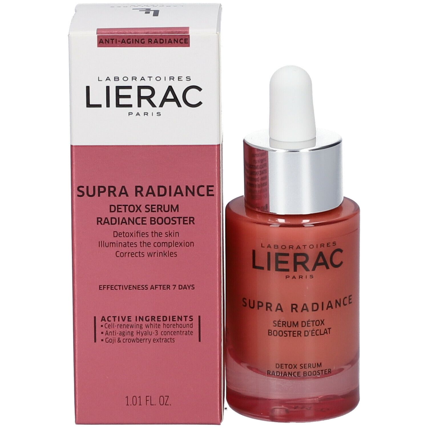 LIERAC SUPRA RADIANCE Sérum détrox booster d'éclat