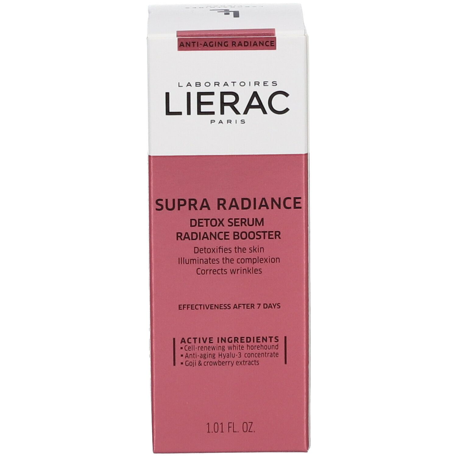 LIERAC SUPRA RADIANCE Sérum détrox booster d'éclat