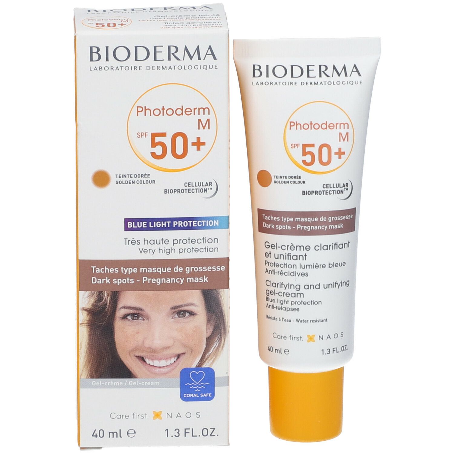 BIODERMA Photoderm M Gel-Crème Clarifiant Dorée SPF 50+