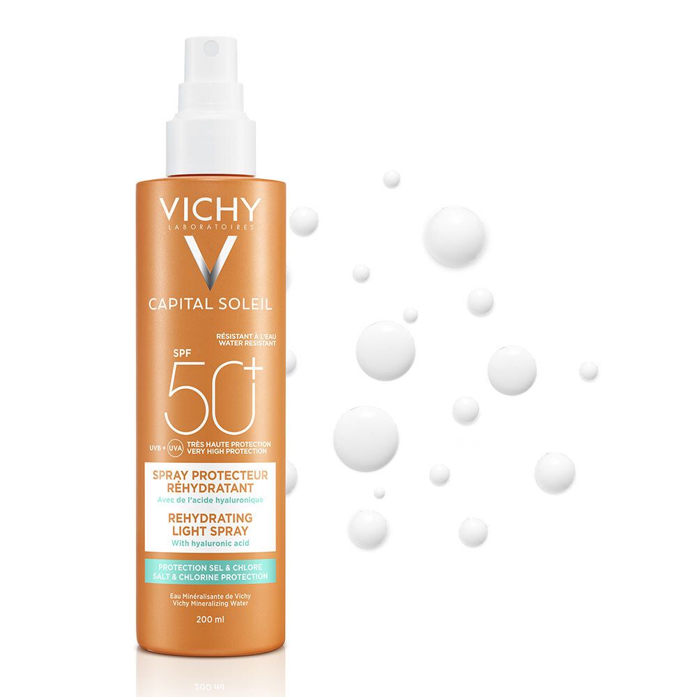VICHY CAPITAL SOLEIL Spray anti-déshydratation SPF50+