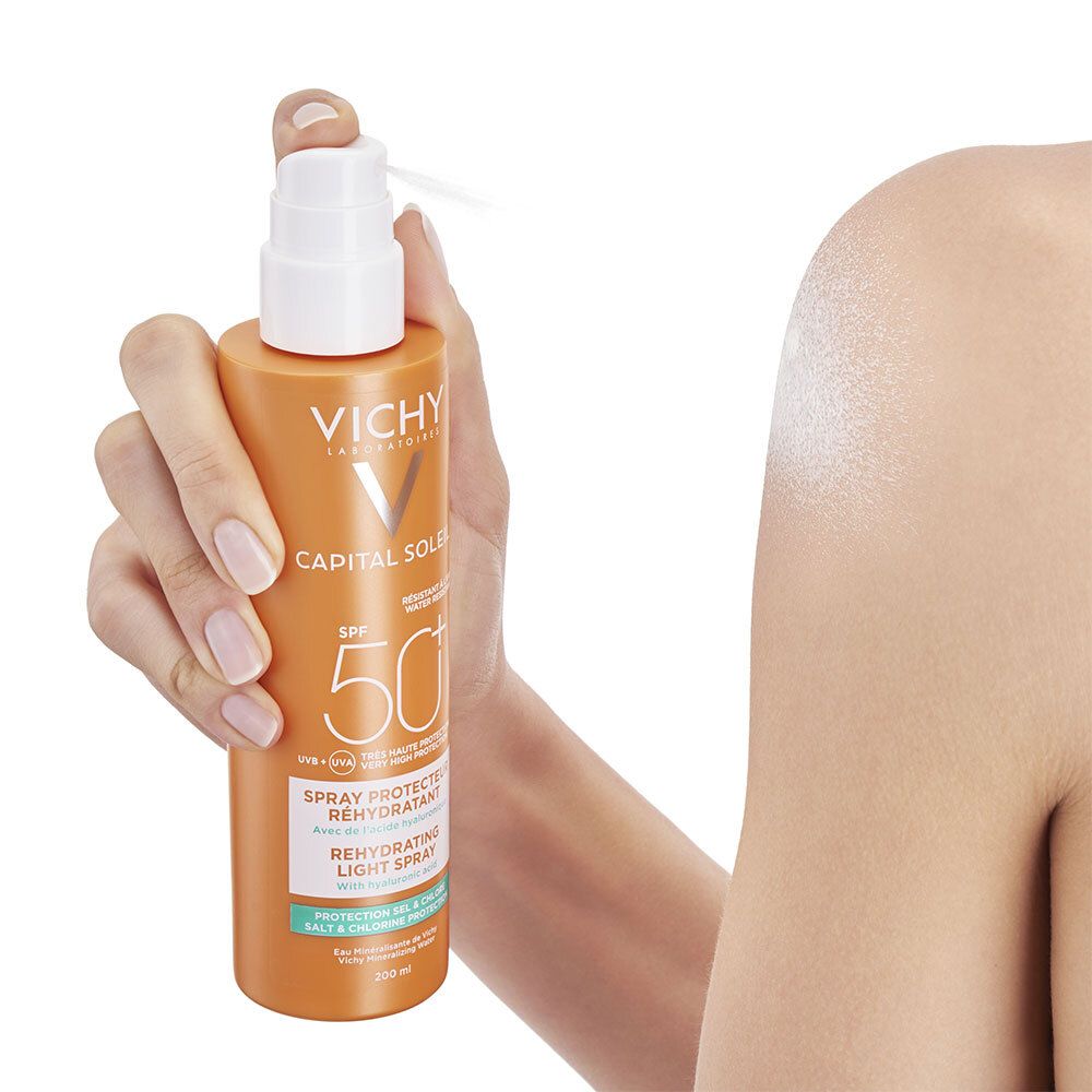VICHY CAPITAL SOLEIL Spray anti-déshydratation SPF50+