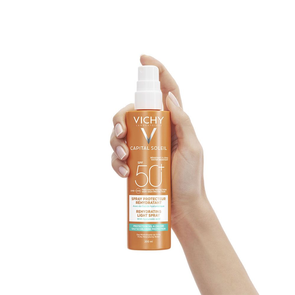 VICHY CAPITAL SOLEIL Spray anti-déshydratation SPF50+