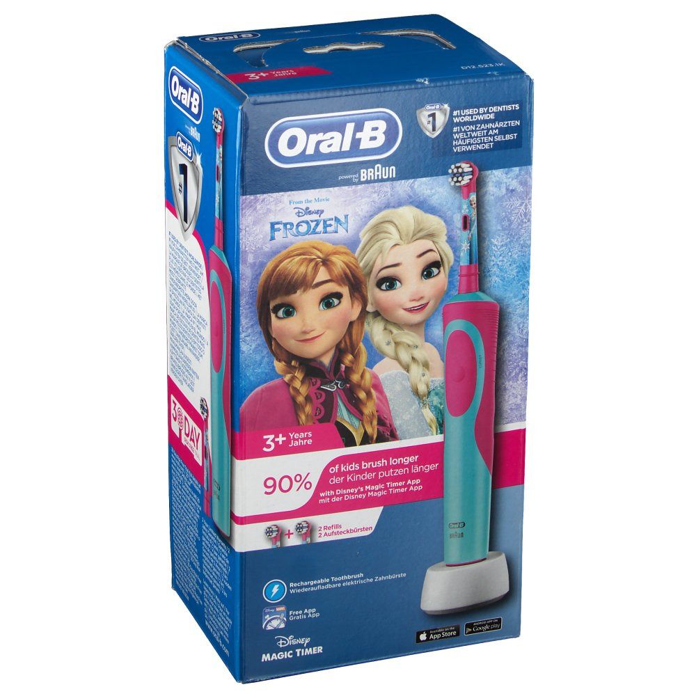 Oral-B Diseny Frozen Elektrische Zahnbürste Türkis/Pink