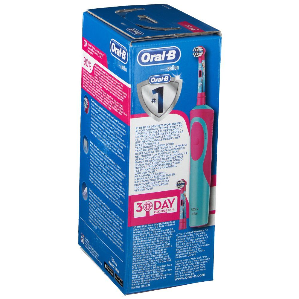 Oral-B Diseny Frozen Elektrische Zahnbürste Türkis/Pink