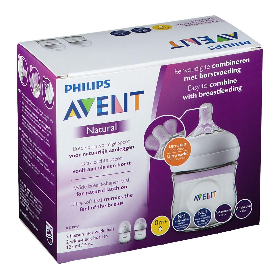 Philips AVENT Biberon natural 125 ml