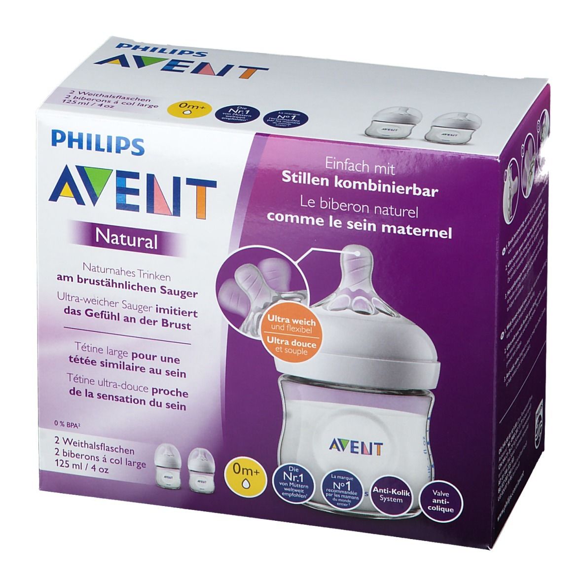 Philips AVENT Biberon natural 125 ml