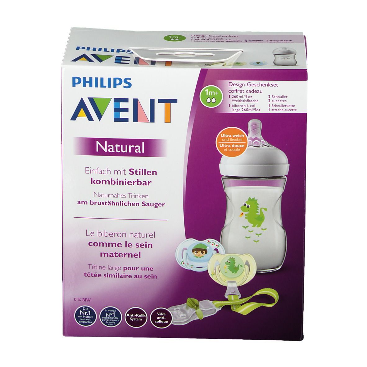 Avent Natural Kit Biberon et Sucette