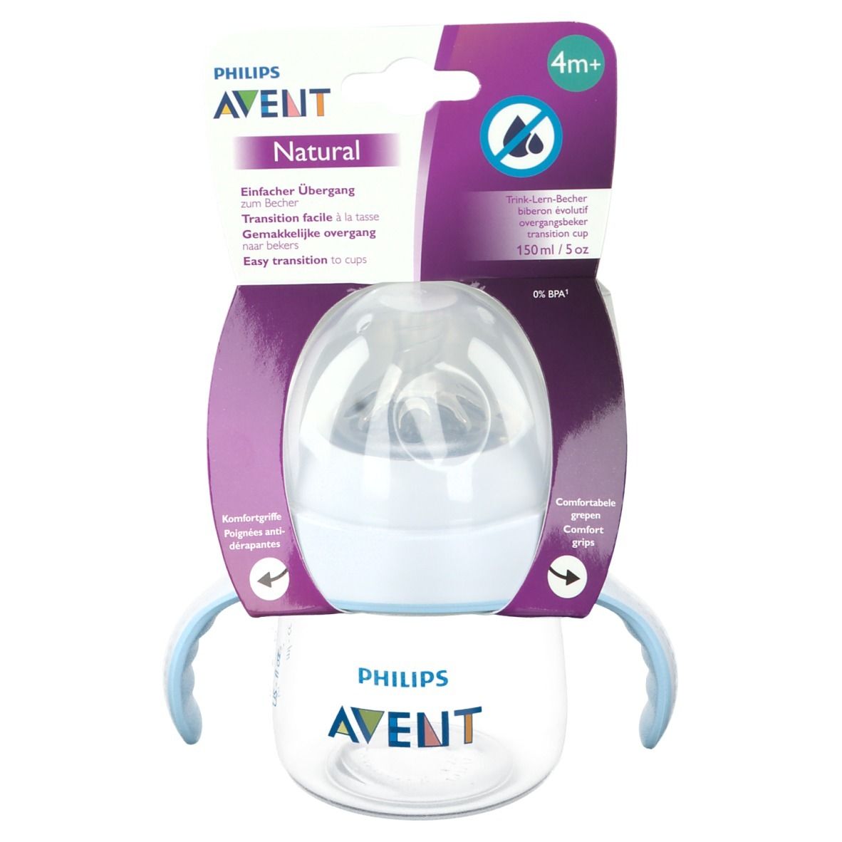 Philips AVENT Natural Biberon évolutif 150 ml