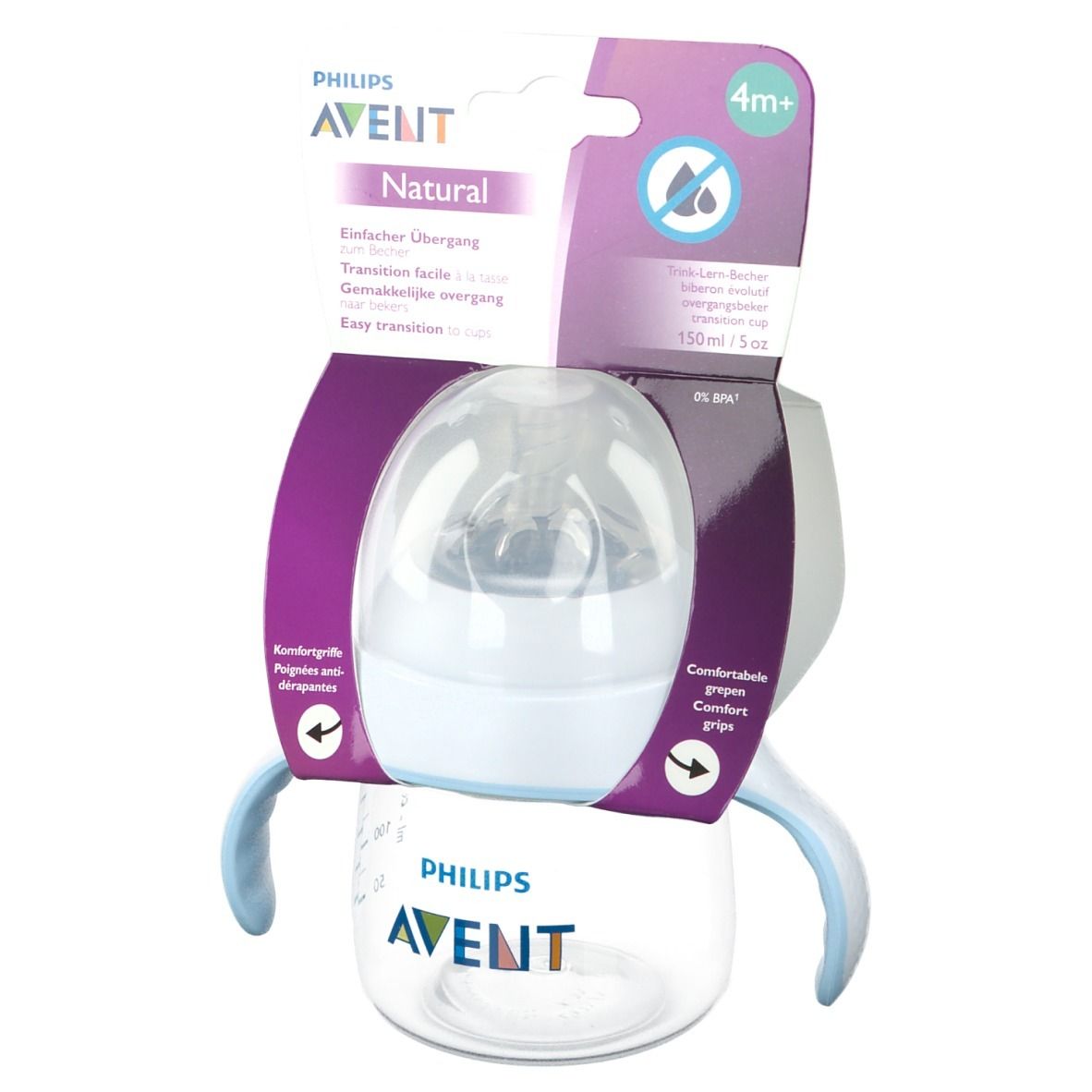 Philips AVENT Natural Biberon évolutif 150 ml